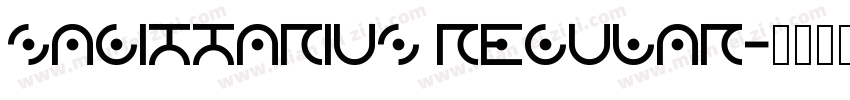 Sagittarius Regular字体转换